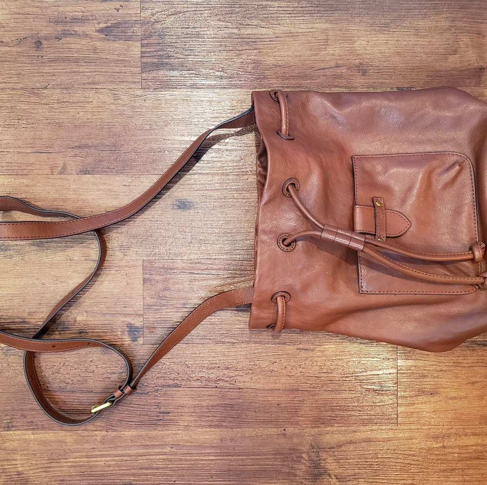 Frye bucket crossbody bag
